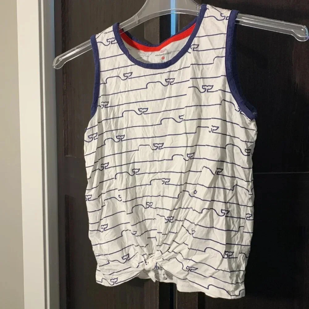 Vineyard Vines (Target) youth red, white & blue tank